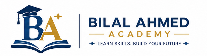 Bilal Ahmed Academy logo